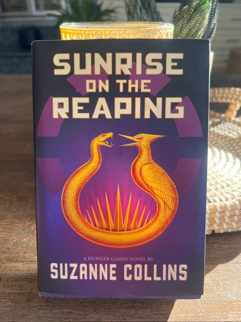 Sunrise on the Reaping Purple & Gold Decorative Novel Cover